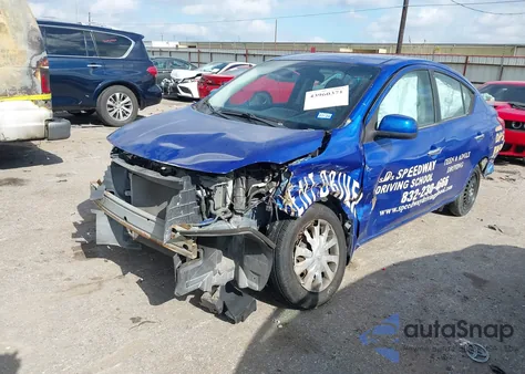 2013 Nissan Versa 1.6 Sv from USA, damaged, VIN 3N1CN7AP7DL878331